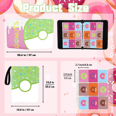 Piefectpie standard-size pockets fit most trading cards (3.6 x 2.6 in).