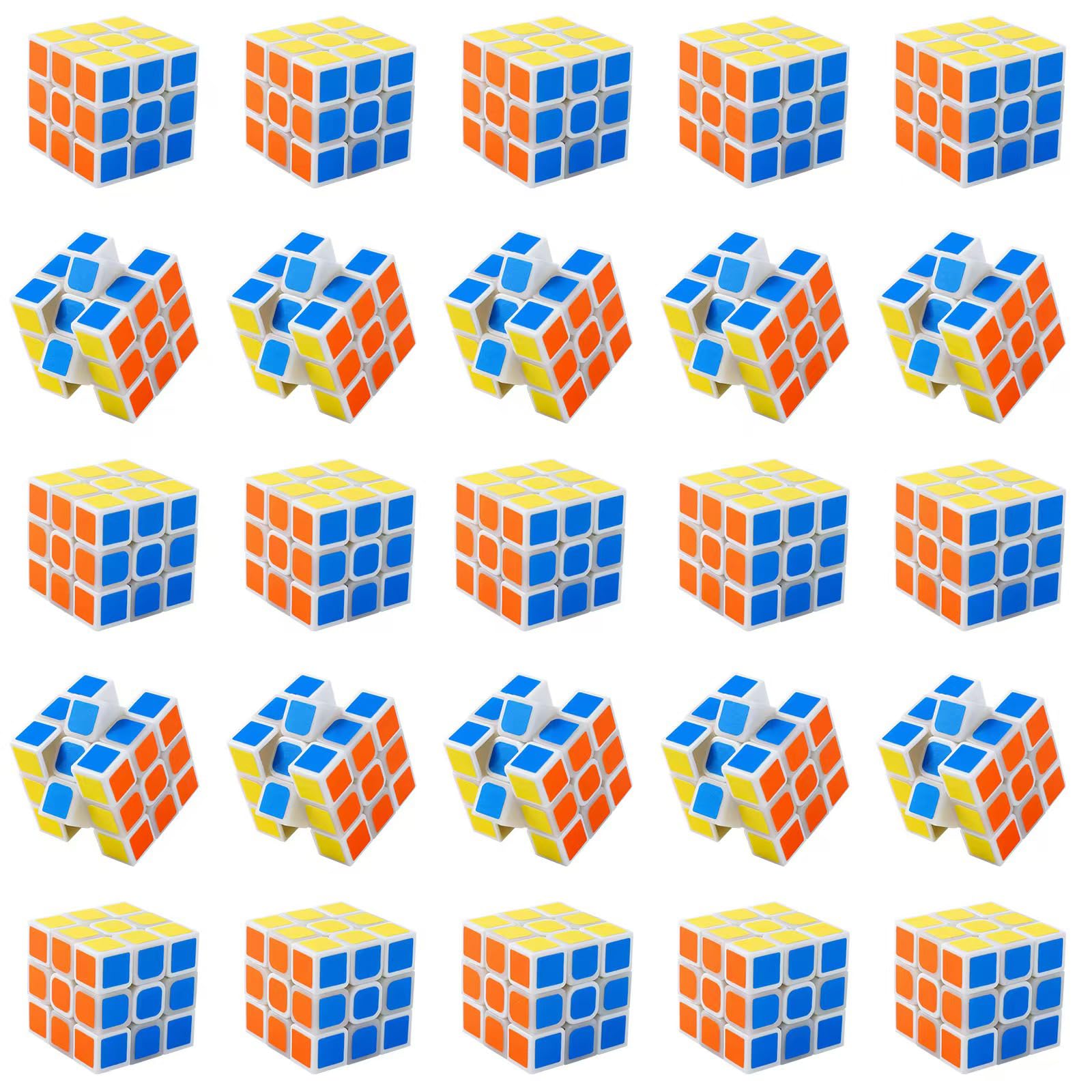 Piegricdiat mini cube 12-pack, ideal party favors and classroom rewards for kids.