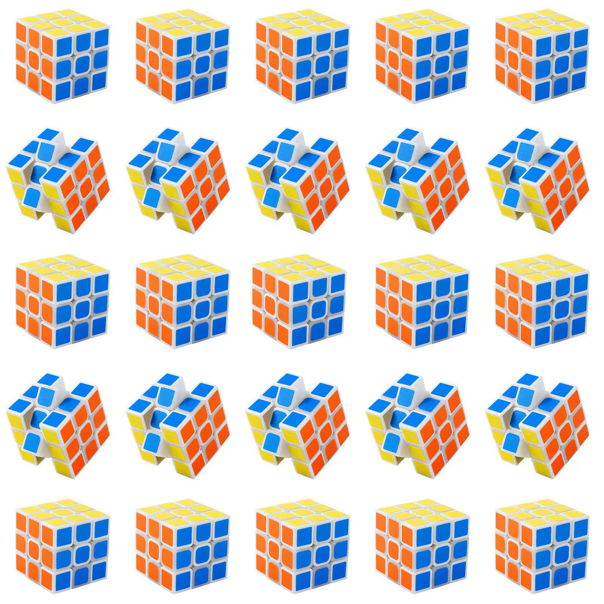 Piegricdiat mini cube 12-pack, ideal party favors and classroom rewards for kids.