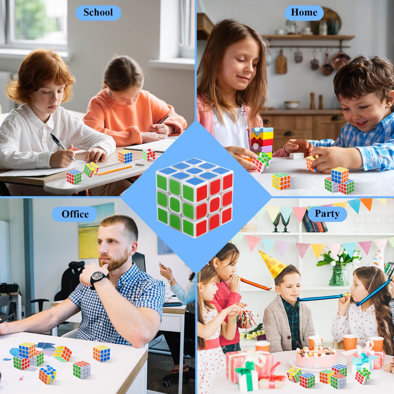 Piegricdiat mini cubes in hand, pocket-size entertainment and focus booster.
