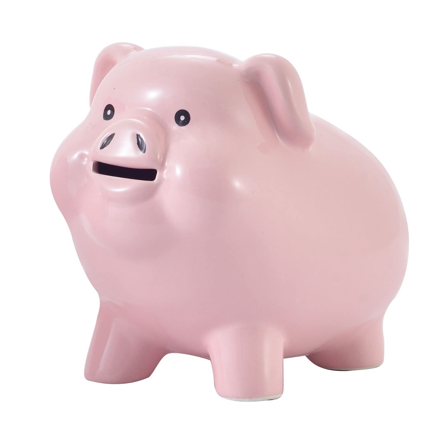 PIG WORLD ceramic piggy bank front view for stylish daily saving