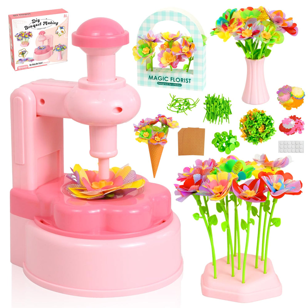 PIGETALE flower maker machine enabling easy fabric bouquet crafting