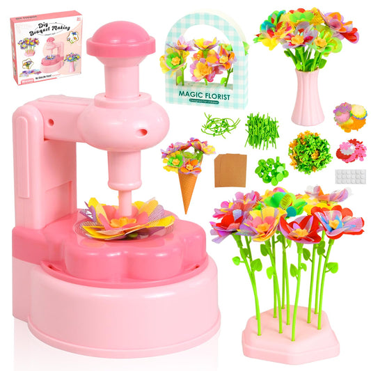 PIGETALE flower maker machine enabling easy fabric bouquet crafting