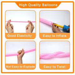 PIGETALE latex balloons are non-toxic and safe for kids' crafts