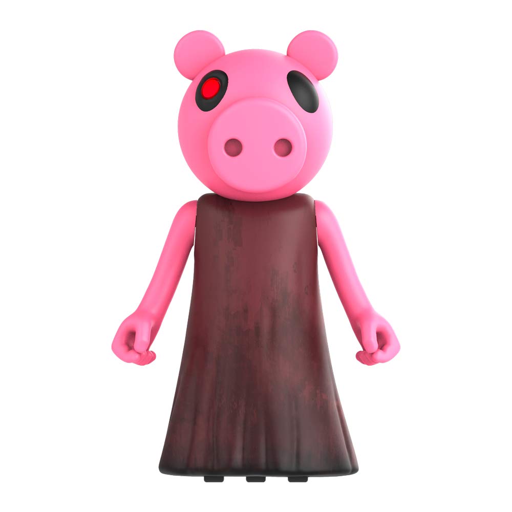 PIGGY figure featuring interchangeable parts for customization.