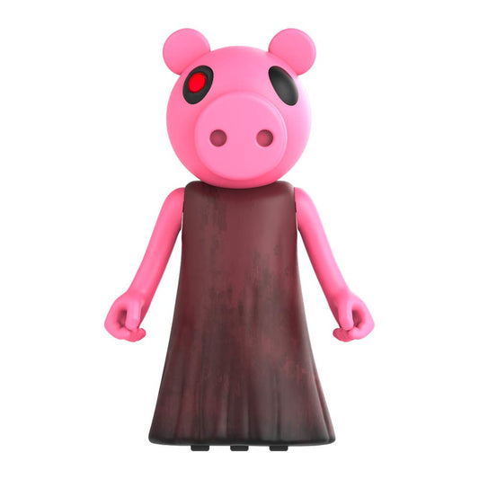 PIGGY figure featuring interchangeable parts for customization.