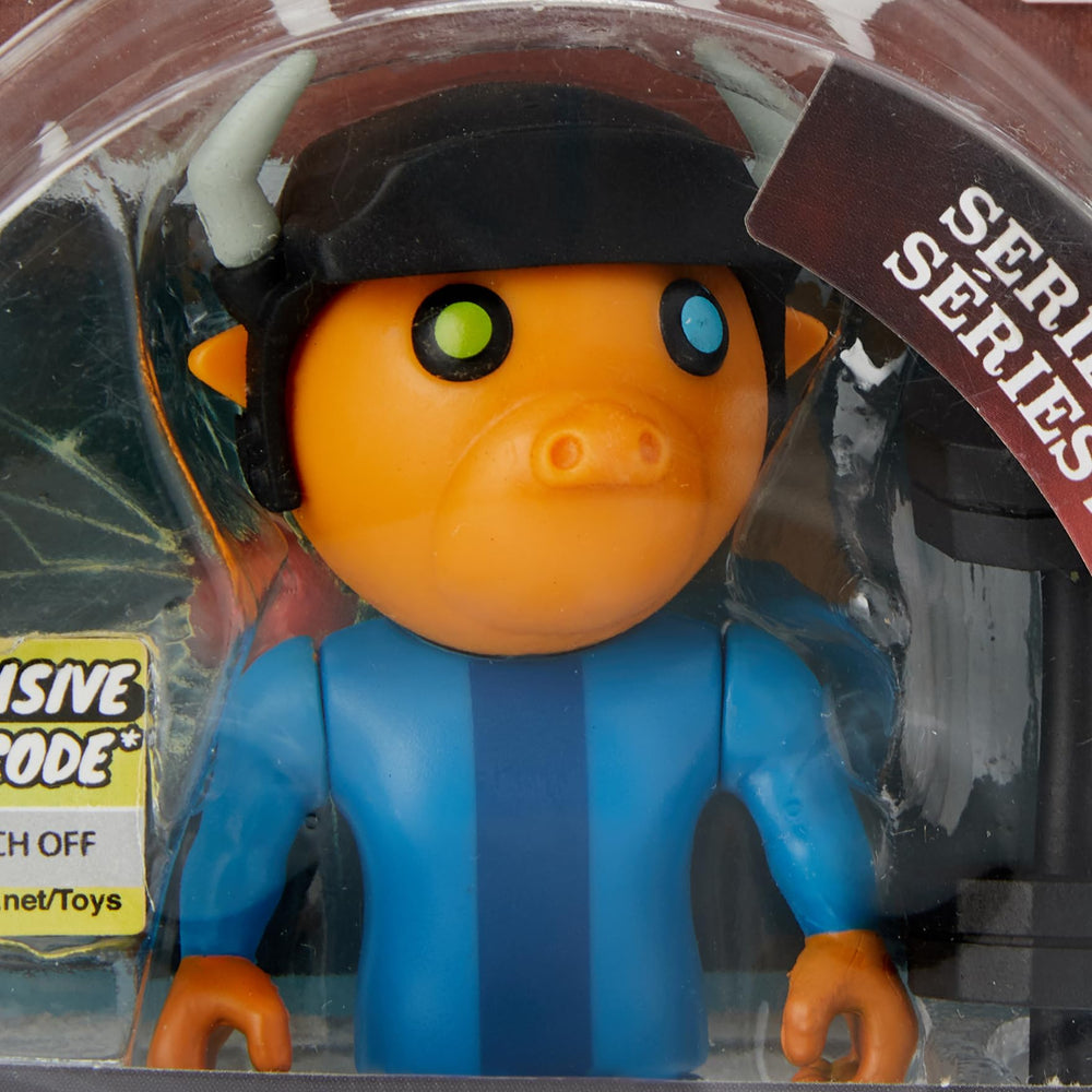 Piggy Billy Series 2 figure with interchangeable parts for customization.