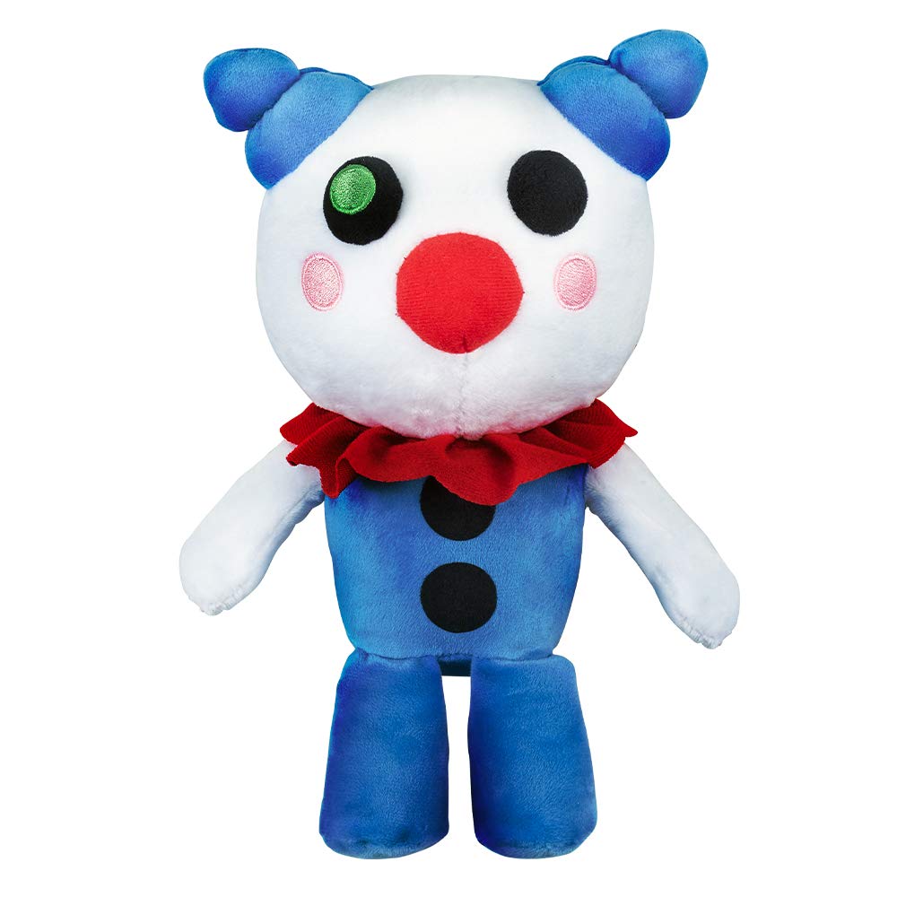 PIGGY Clowny plush face detail with soft fabric for cozy playtime.