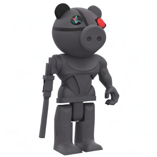 PIGGY five-figure Robby collection for complete shelf display.
