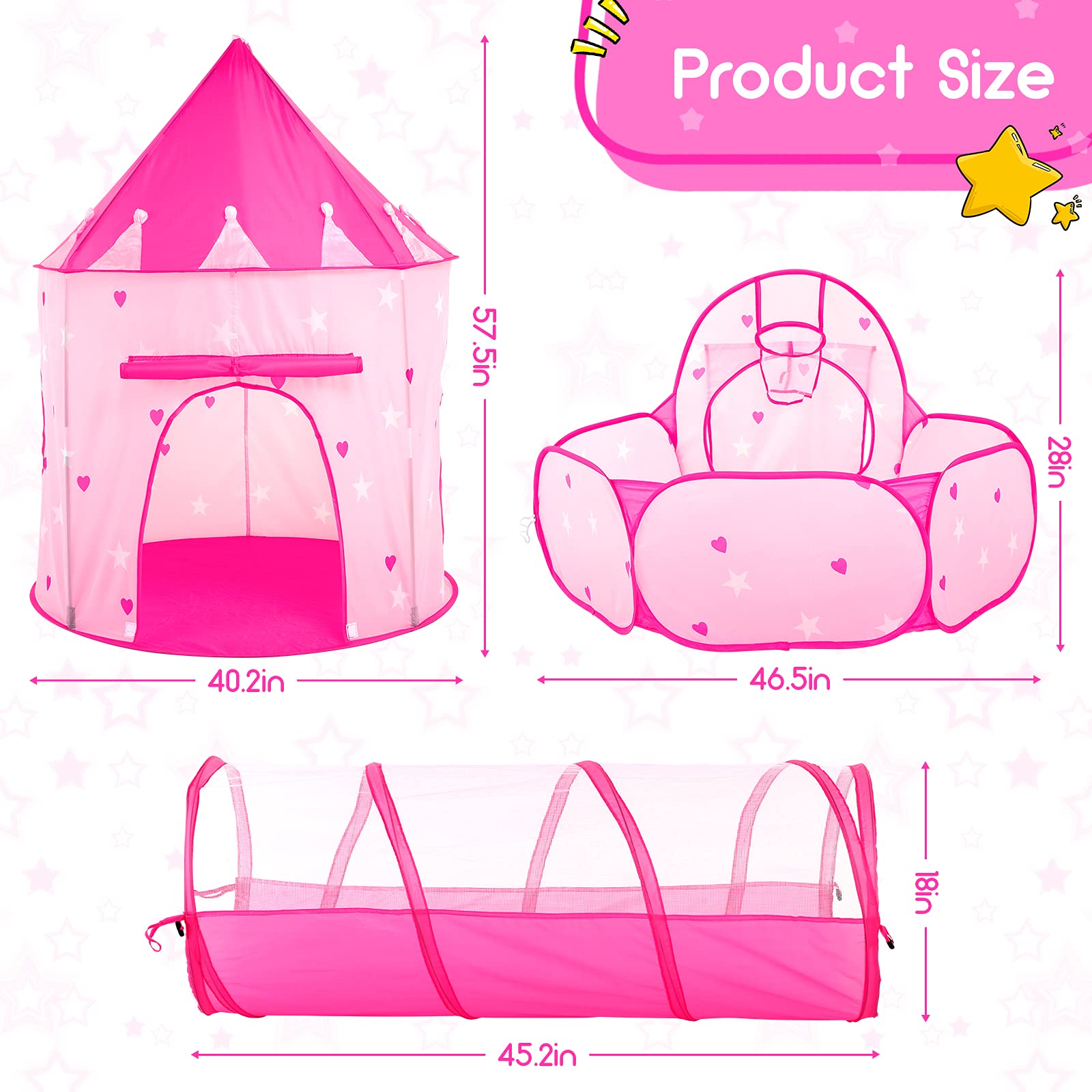 PigPigPen Kids Gift Idea Play Tent provides an engaging, ready-to-use party centerpiece.