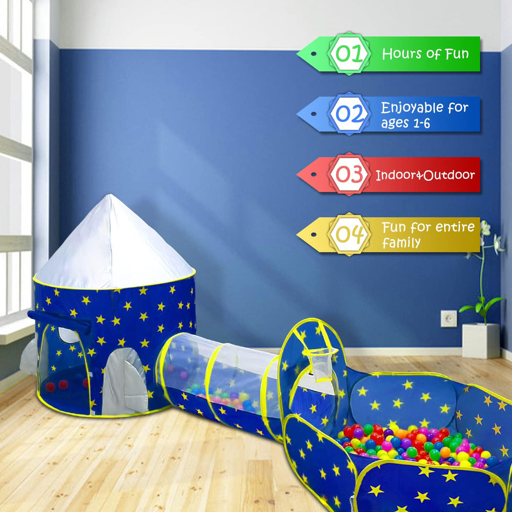 PigPigPen Space World ball pit promotes tactile, sensory play and sharing