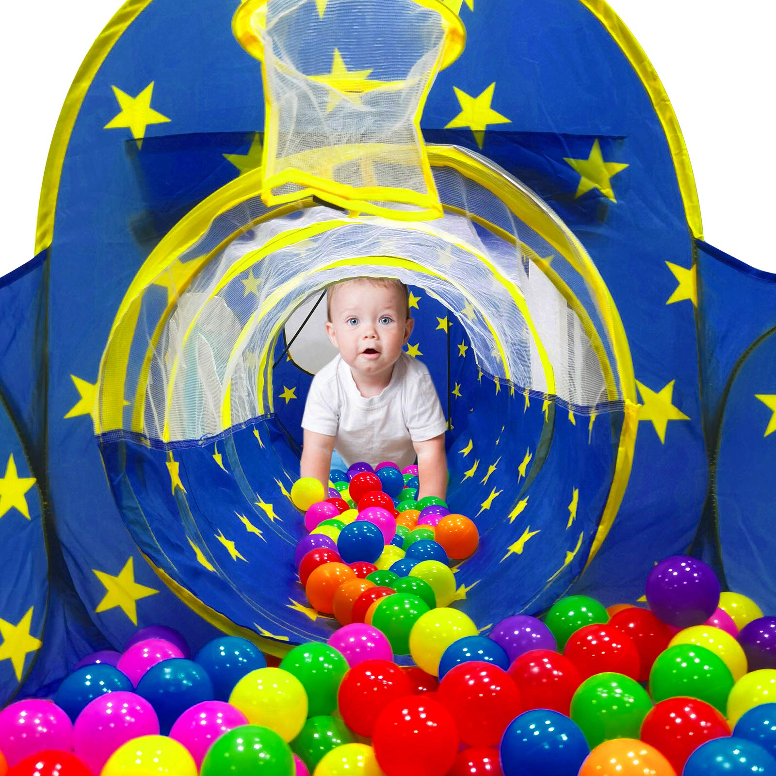 PigPigPen Space World princess tent sparks pretend play and storytelling