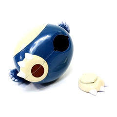 Close-up of the Pikachu Jammanbo figure showing durable plastic construction
