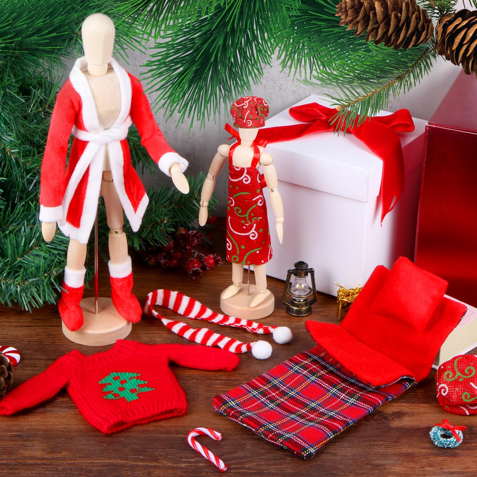 Piklodo elf doll apron for DIY chef play.