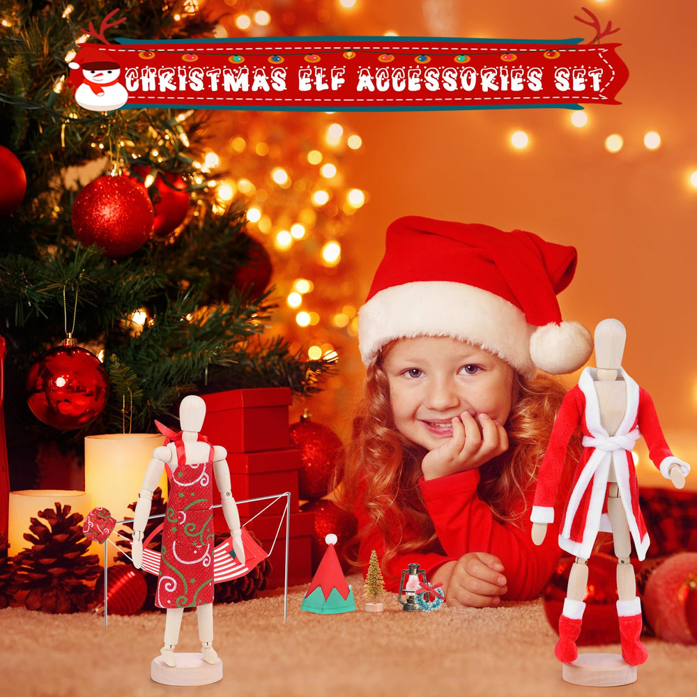 Piklodo elf doll hammock for easy holiday setup.
