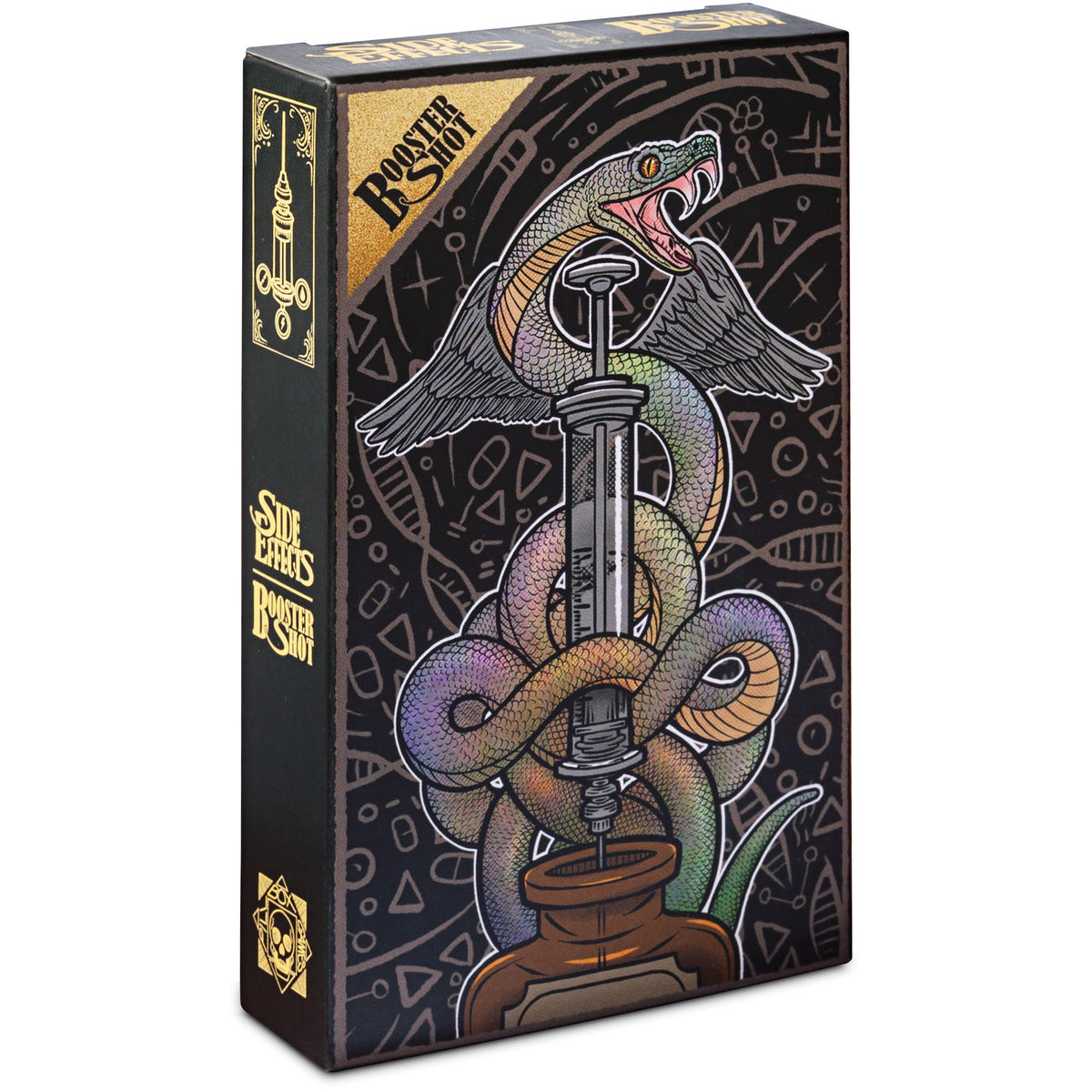 Pillbox Games Side Effects Booster Shot action cards boost tactical depth for engaging sessions.
