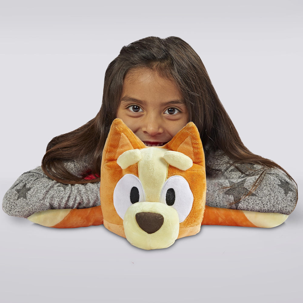Pillow Pets Bingo soft fabric for gentle snuggles.