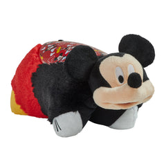 Pillow Pets Mickey Mouse Sleeptime Lite night light projects starry ceiling visuals.