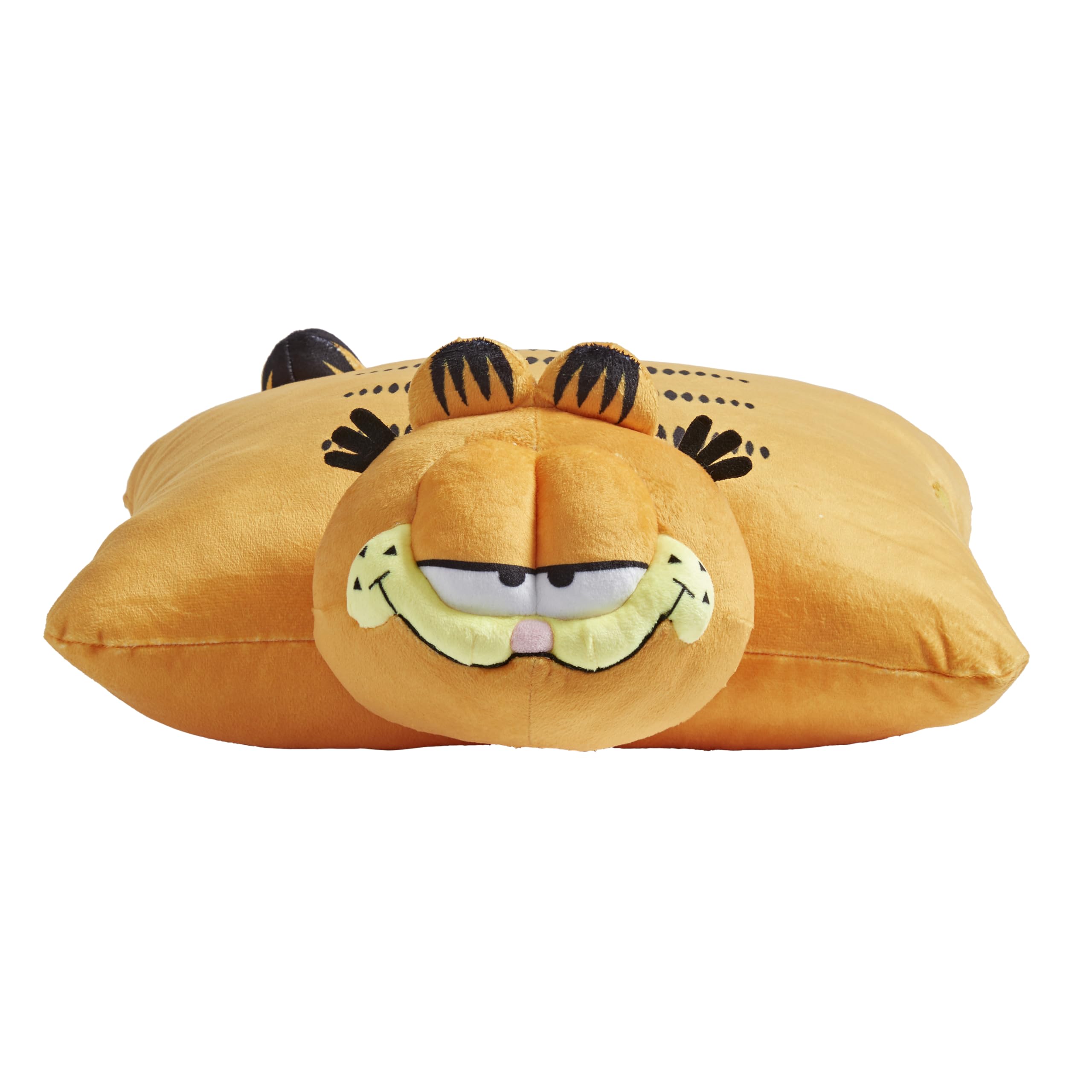 Garfield Pillow Pets transforming into a 16-inch pillow for naps