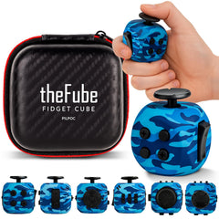 PILPOC TheFube fidget cube front view showing compact focus tool for everyday calm.