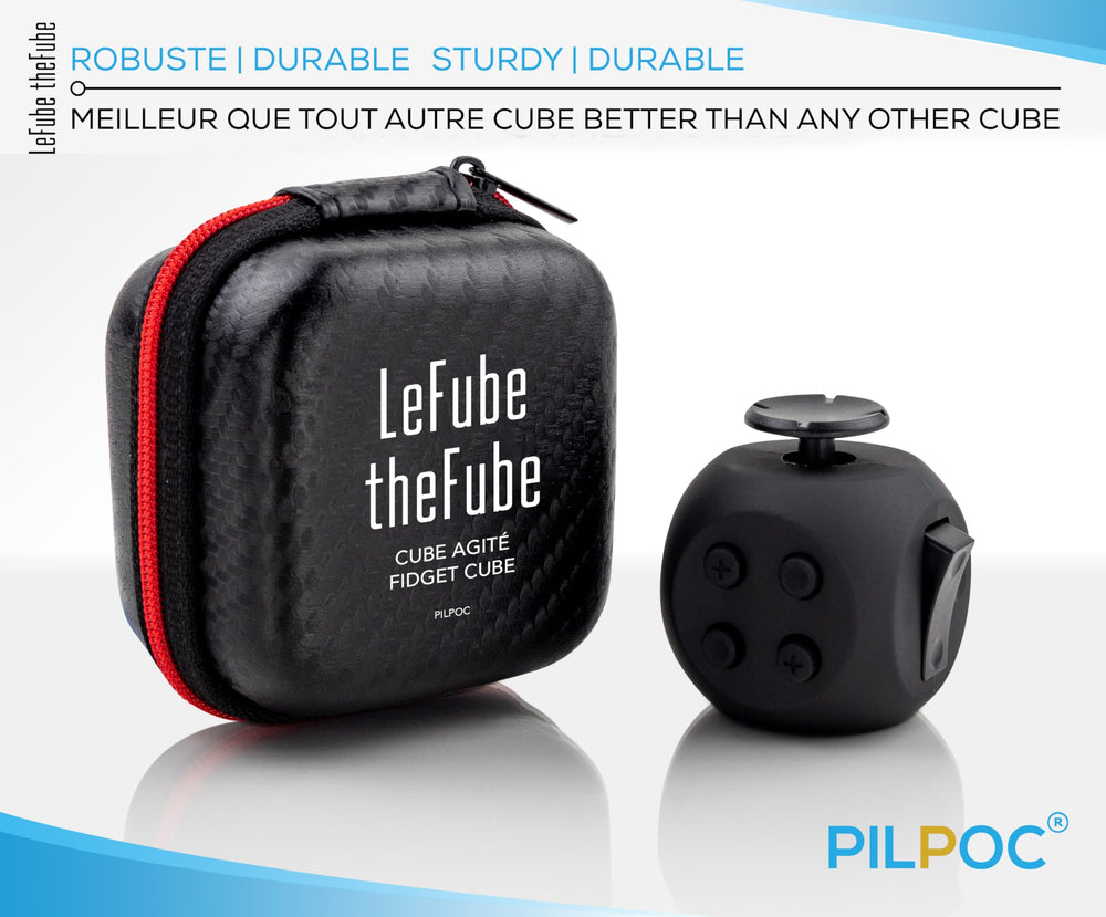 PILPOC TheFube six-sided design promotes mindful attention during tasks