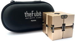 PILPOC theFube Infinity Cube gold case close-up for stress relief and focus.
