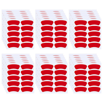 Pimoys red eye black stickers pack front view enhances team spirit for game day