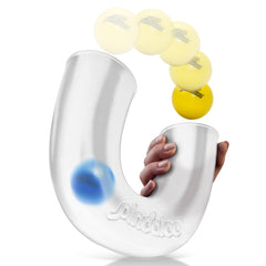 Pindaloo Original balance loop in action builds hand-eye coordination and rhythm.