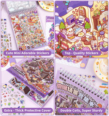Pindda DIY 3D house stickers home scene ideal for kids and adults crafting.
