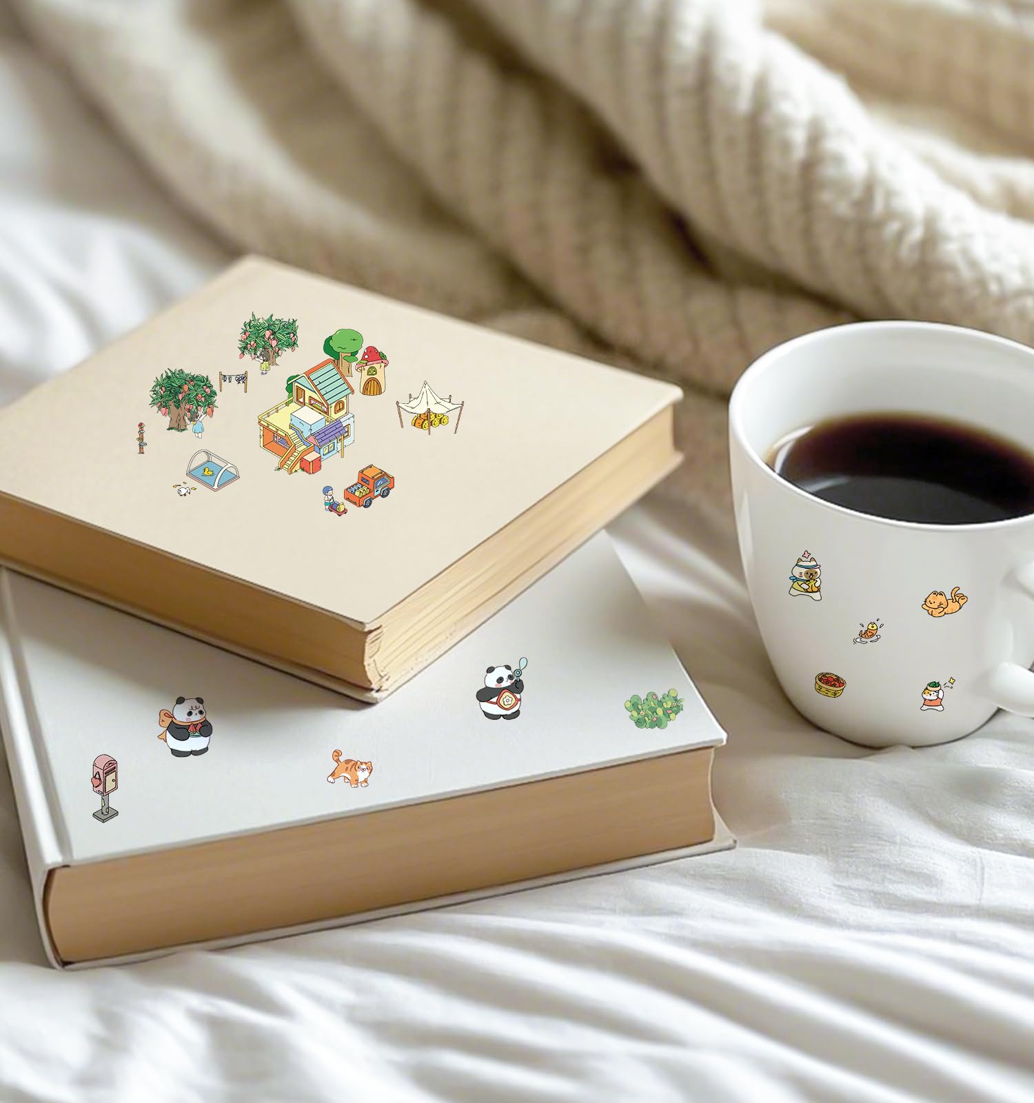 Pindda reusable sticker book 3D scenes support endless layouts and creative hours.