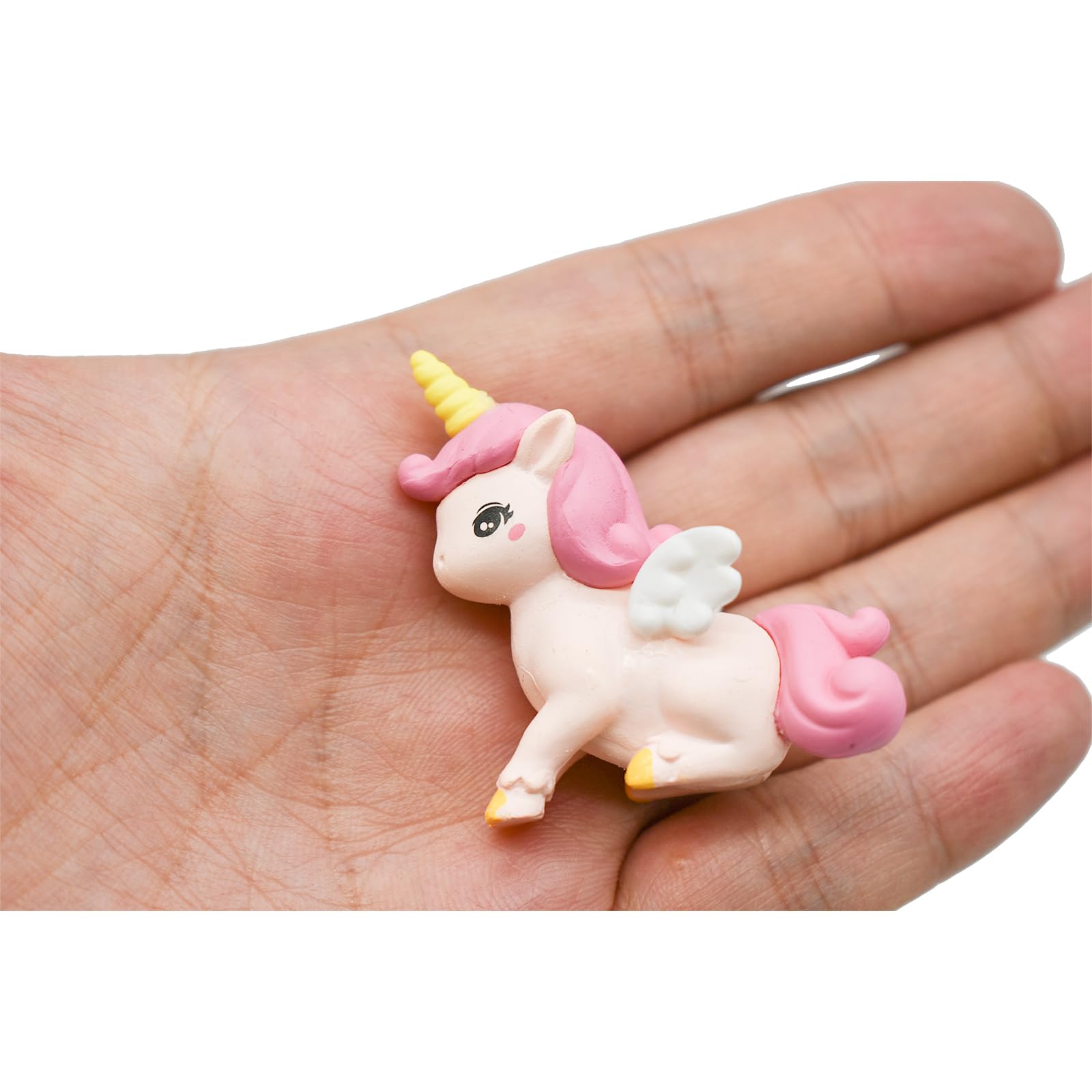 Pinenjoy fairy garden unicorn figure brightens terrariums and moss landscapes.