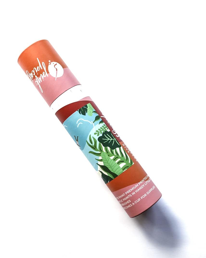 Pink Picasso DIY paint-by-numbers kit is perfect for beginners and family crafts.
