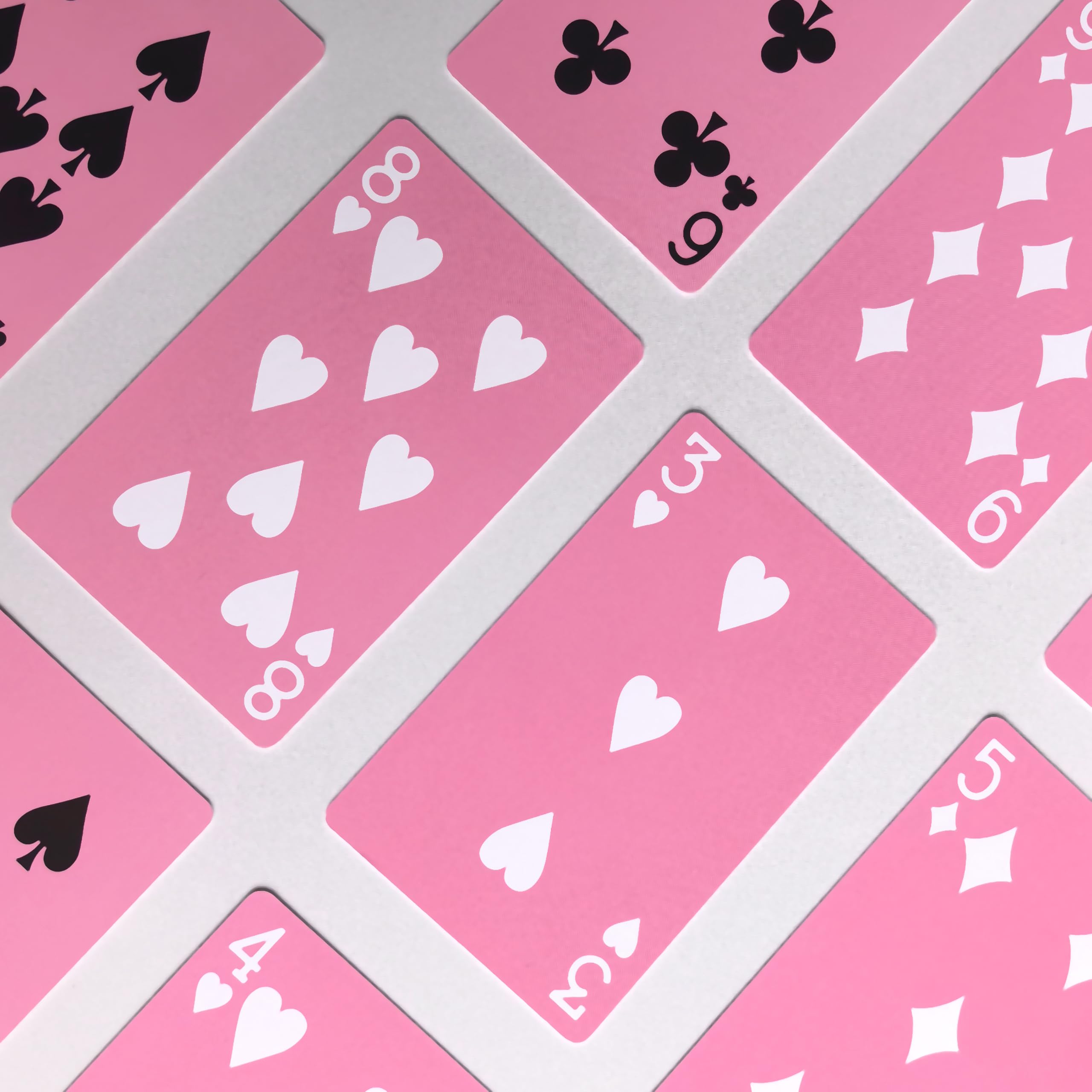Pink Playing Cards design sparks conversation at parties