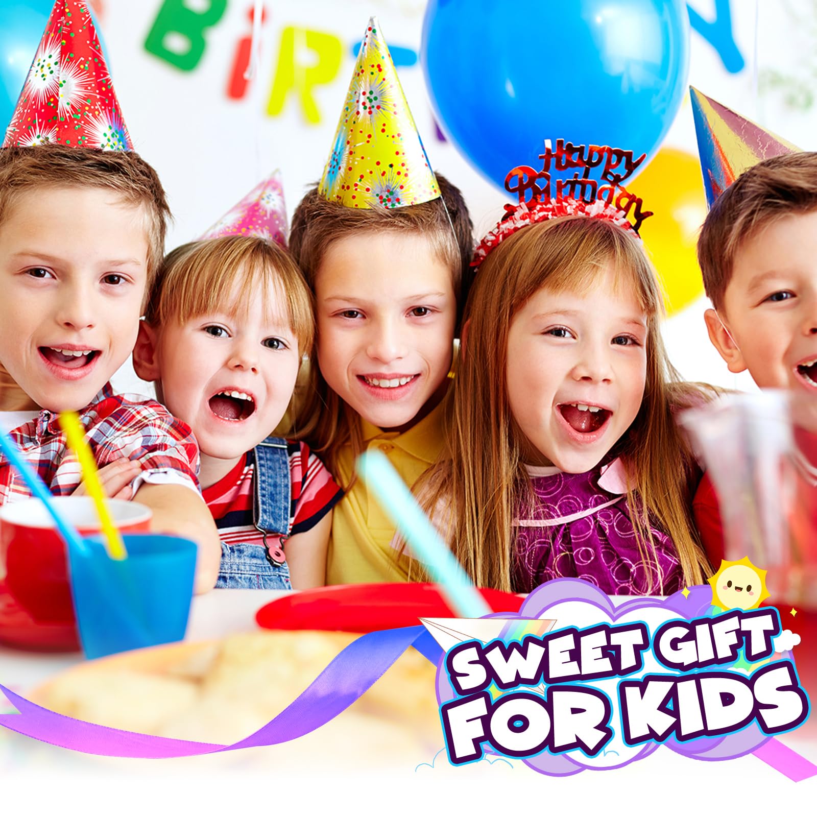 PinkSheep dress-up accessories support imaginative play and birthday celebrations.