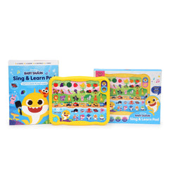 Pinkfong Baby Shark Educational playtime set supports screen-free learning moments.