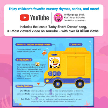 Pinkfong Baby Shark Gift for Kids; ideal present for curious explorers.