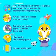 Pinkfong Baby Shark Potty Time sound buttons invite participation and routine.