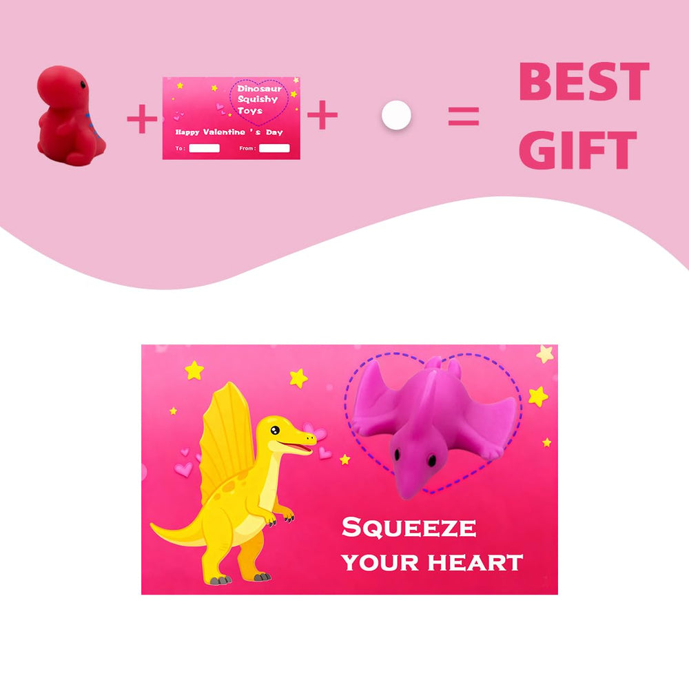 Pinkiwine double-sided adhesive tape included, ready to attach toys to cards.