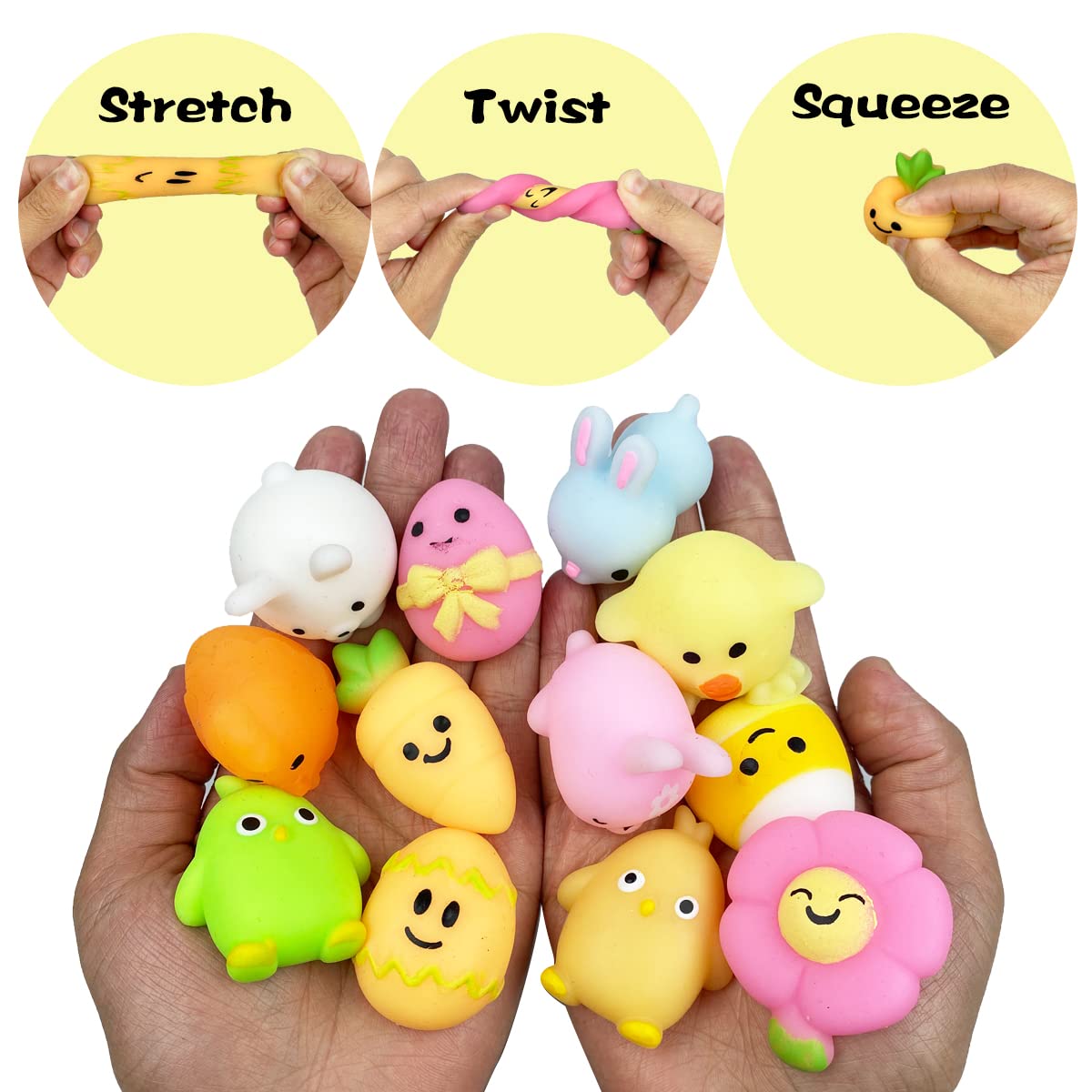 Pinkiwine Easter basket stuffers provide colorful, compact gifts