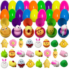 Pinkiwine Easter eggs 24-pack with colorful shells for kids' Easter baskets