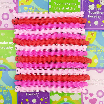 Pinkiwine valentines cards with cheerful designs for classroom exchanges