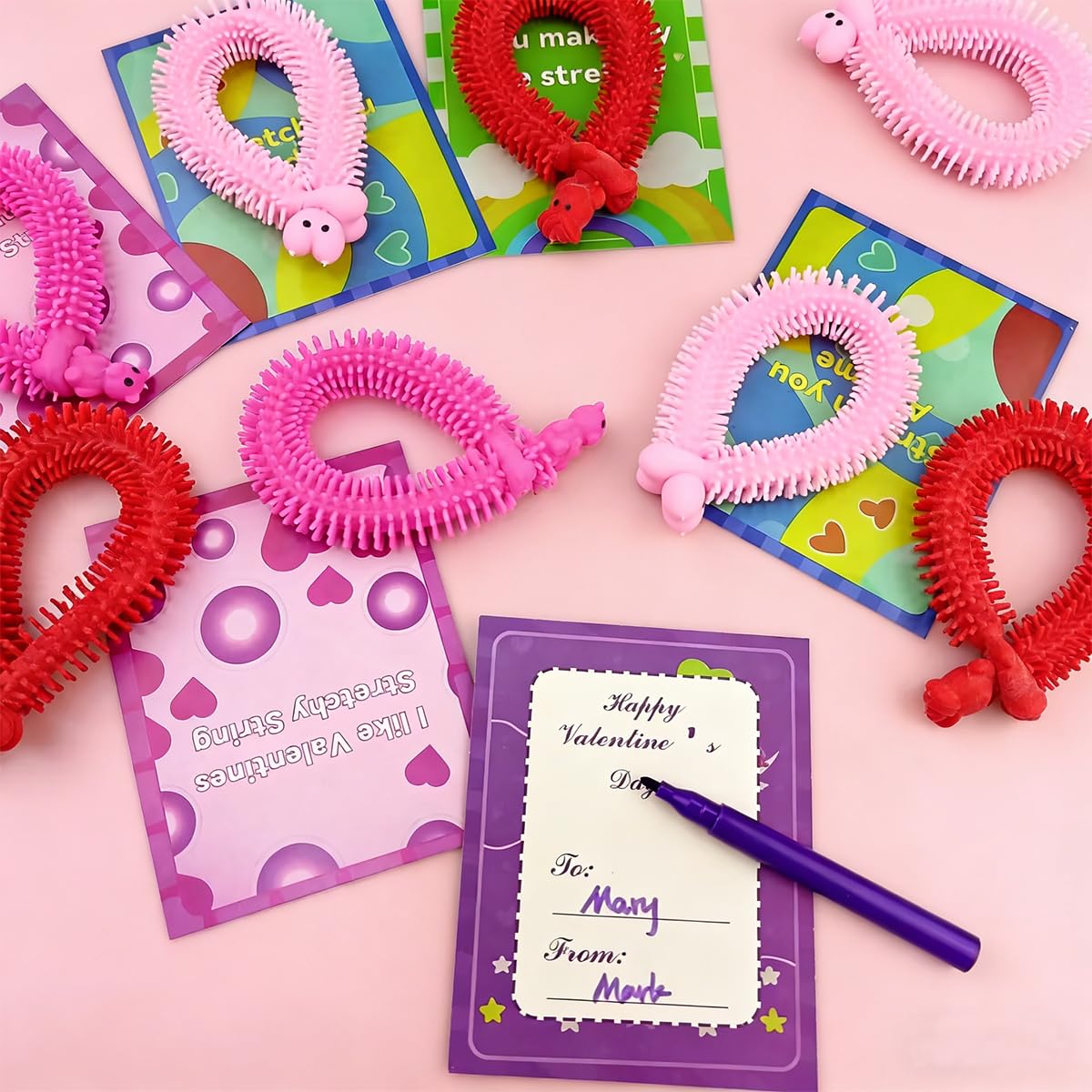 Pinkiwine valentines pack opening highlights easy gift assembly