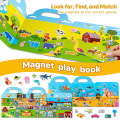 PinkKing magnets sticker collection for versatile reuse during vehicle play.