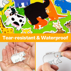 PinkKing vehicle stickers support vocabulary growth through hands-on play.