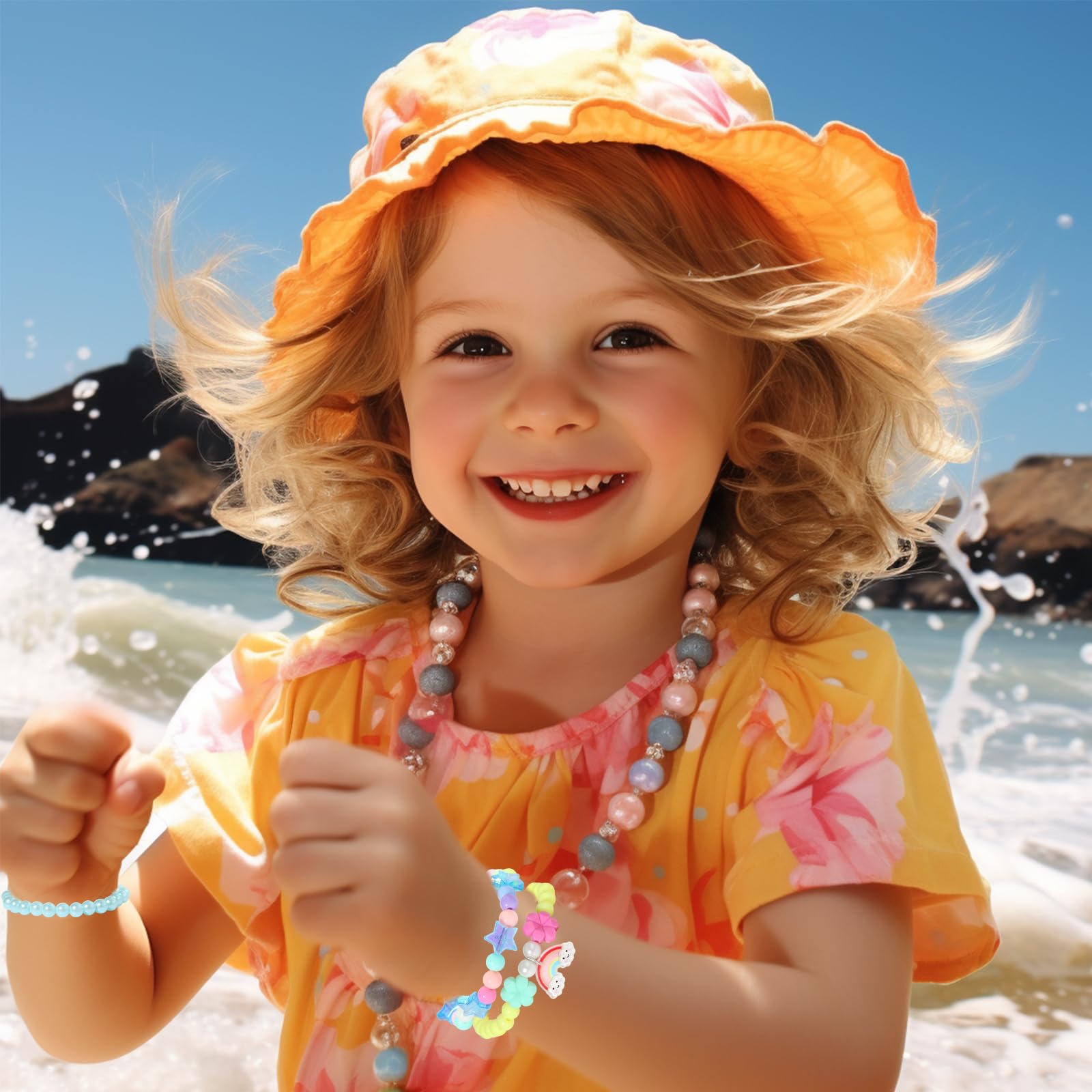 PinkSheep handmade acrylic bracelets offer smooth texture and durable wear.