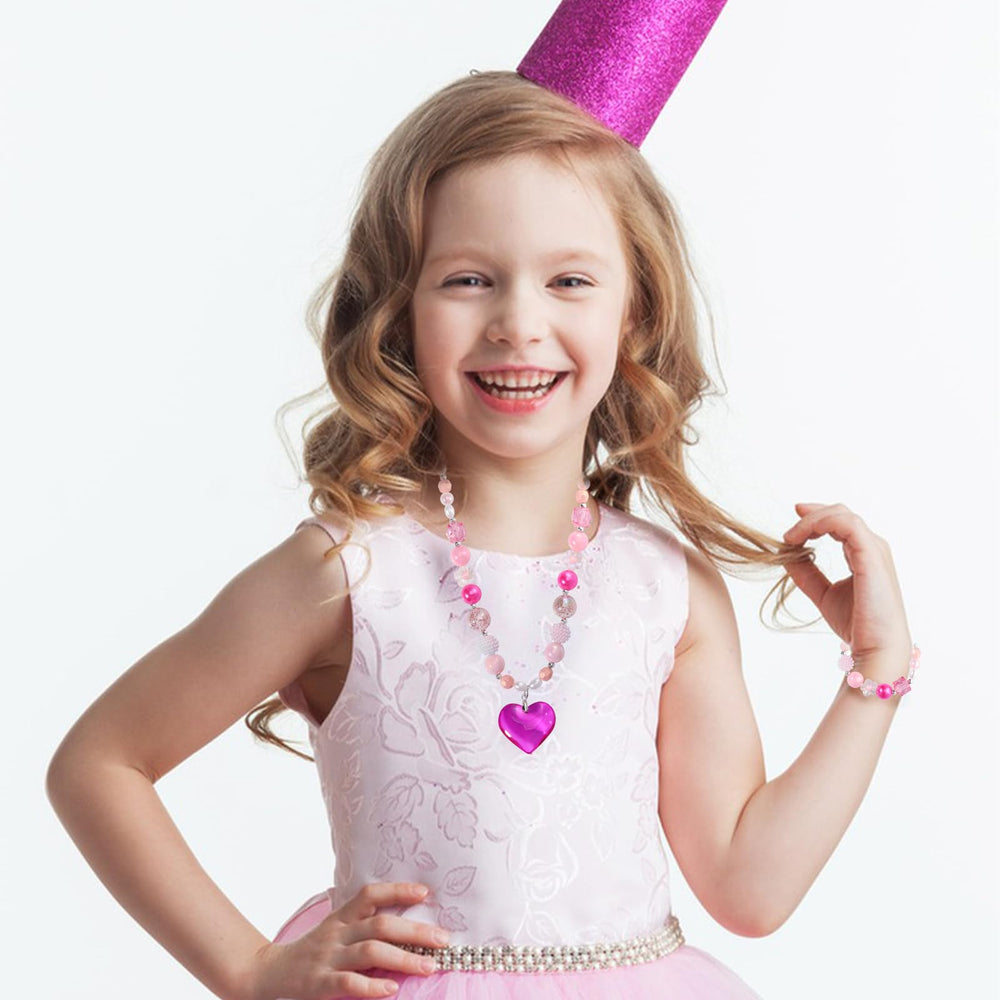 PinkSheep kids jewelry assembly highlights lightweight, durable design.