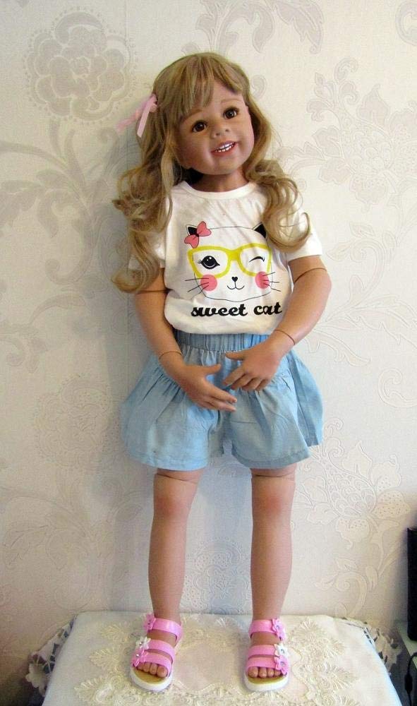 Pinky Reborn 39inch doll outfit pack enables quick styling changes.