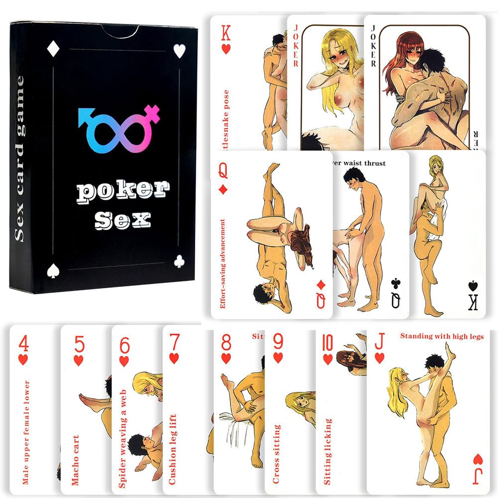 Pinnoocy romantic date deck fanned to reveal pose illustrations for inspiration.