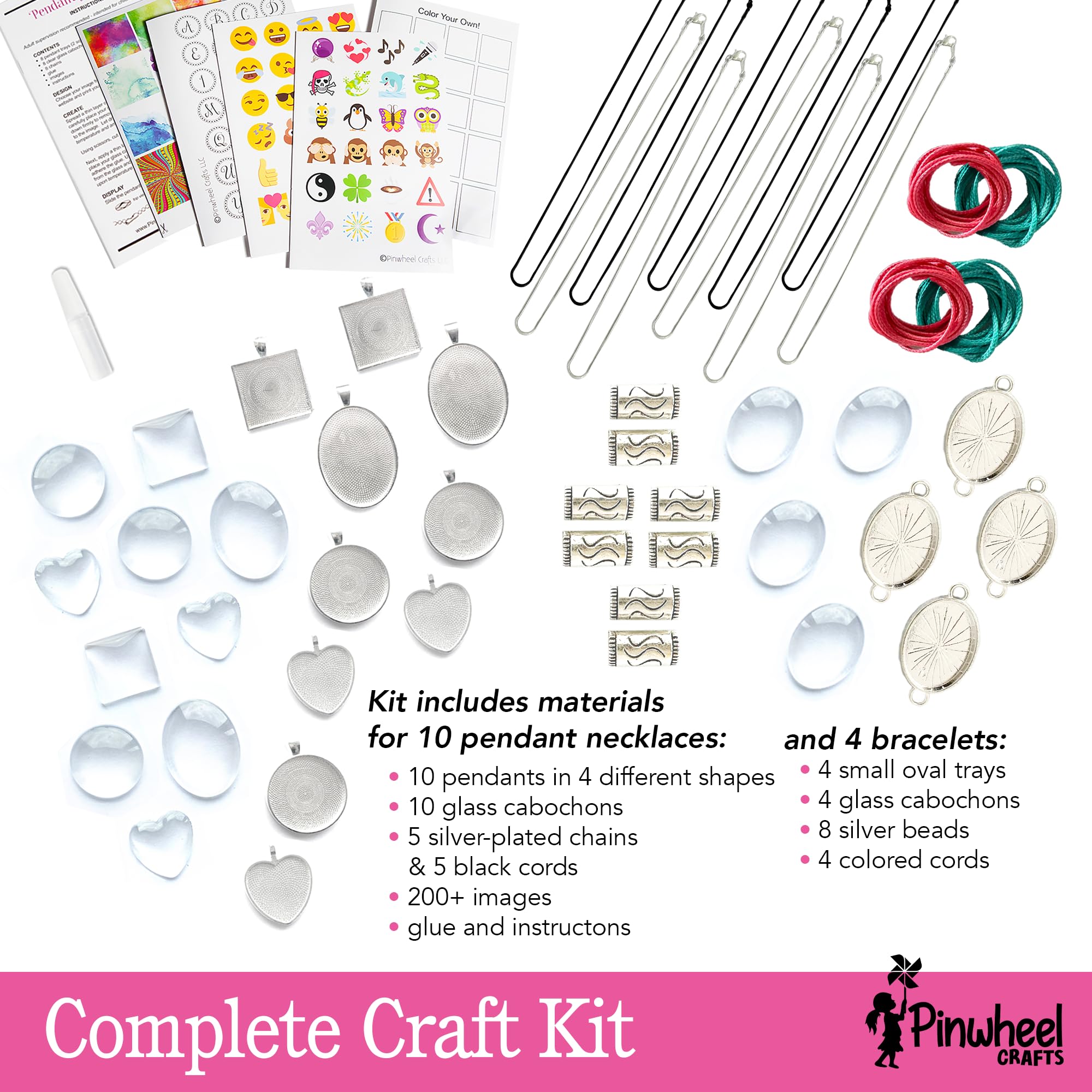 Pinwheel Crafts chains and cords for durable, flexible jewelry