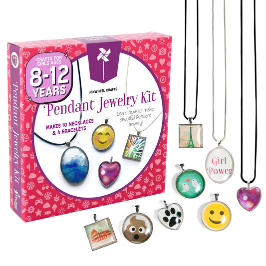 Pinwheel Crafts packaging and contents shown for an organized start
